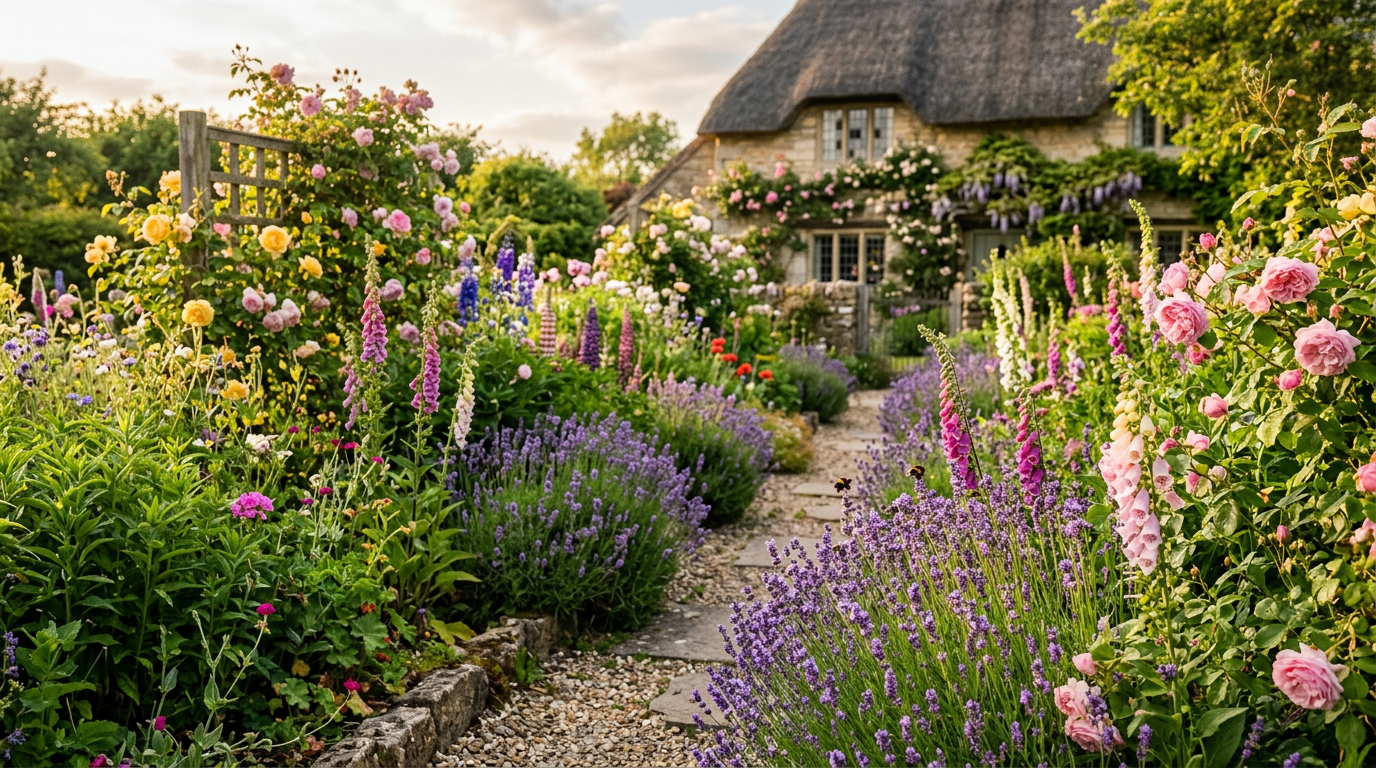 Aerial view of a patchwork landscape of green fields, hedgerows and woodland